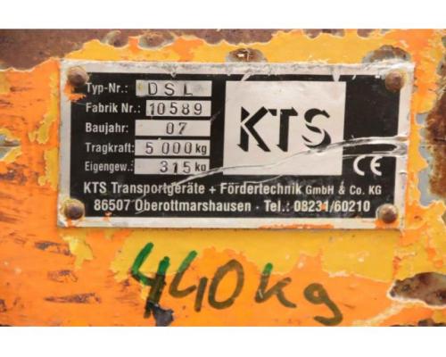 Schwerlast-Transportwagen 5000 kg von KTS – DSL 2000/1115/H610 mm - Bild 5
