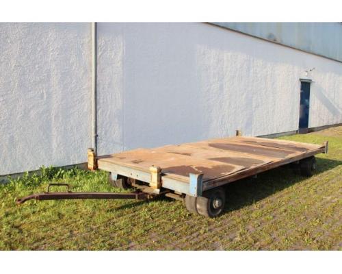 Schwerlast-Transportwagen 10000 kg von unbekannt – 3995/1995/H530 mm - Bild 1