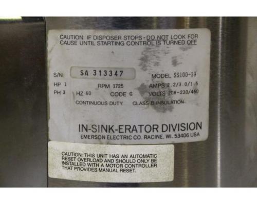 Desposer Küchenabfall-Entsorger von In-Sink – SS-100 - Bild 10