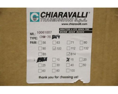 Getriebe i= 15 von Chiaravalli – CHM 75 B14 - Bild 7