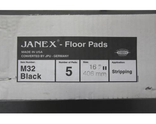 Floor Pads 2 karton von Janex – M32 Black 16″ - Bild 3