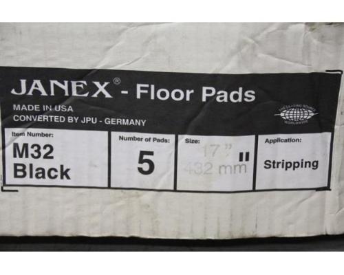 Floor Pads von Janex – M32 Black 17″ - Bild 3