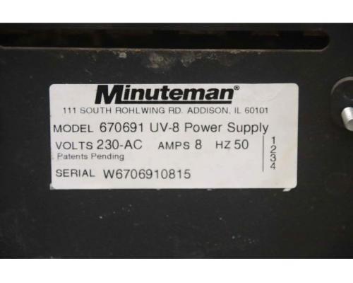 Maschinenbasis Bodenbearbeitungsmaschine von Minuteman – 670691 UV-8 - Bild 8
