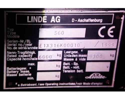 Seitenstapler von Linde – S60 6000 kg - Bild 14