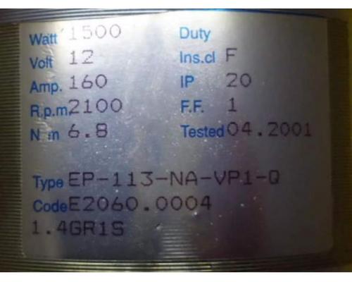 Hydraulikpumpe für Elektrostapler 12 V von GSL – EP-113-NA-VP1-Q - Bild 4
