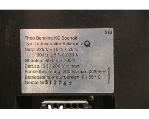 Ladegerät für Stapler 24 V/90 A von Benning – E220 G24/90 B-FB - Bild 8