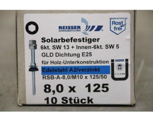 Solarbefestiger 8,0 x 125 10 Stück von Reisser – RSB-A-8,0/M10 x 125/50 - Bild 4