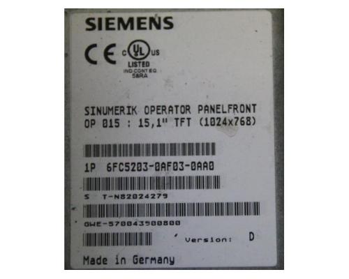 Sinumerik 810D/840D PCU50 mit Bedientafelfront von Siemens – 6FC5210-0DF02-0AA0 / 6FC5203-0AF03-0... - Bild 5