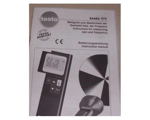 Messgerät für Drehzahl von Testo – 0516 4750 - Bild 4