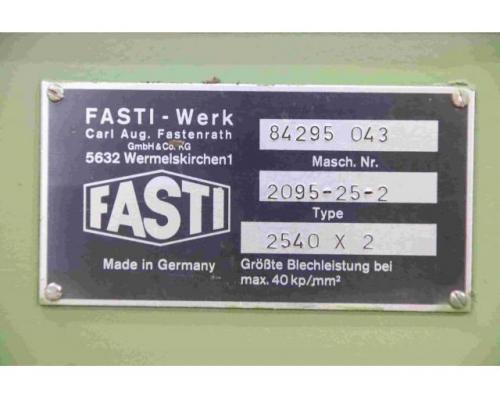 Schwenkbiegemaschine 2540 x 2 mm von Fasti – 2095-25-2 - Bild 4