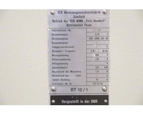Tischbohrmaschine von WMW Heckert – BT 12/1 - Bild 4