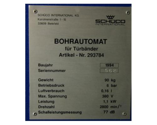 Bohrautomat für Türbänder von Schüco – Nr. 293784 - Bild 6