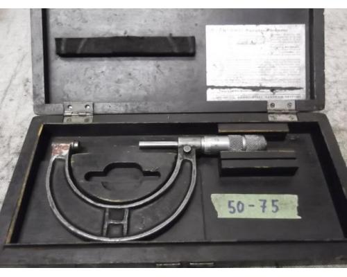 Bügelmeßschraube von Hommel – 50-75 mm