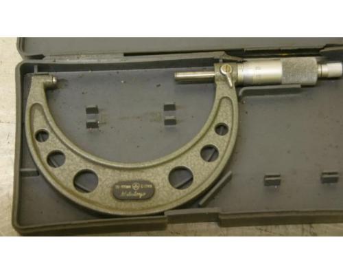 Bügelmeßschrauben 4 Stück von Mitutoyo – 50 – 150 mm - Bild 3