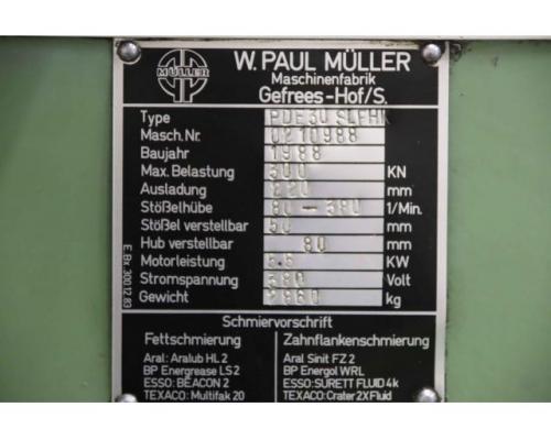 Exzenterpresse mit Walzenvorschub 30 to von Müller – PDE30SLFHK - Bild 4