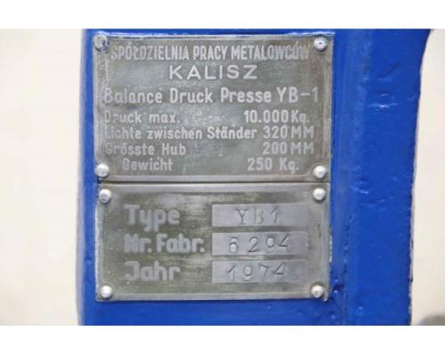 Spindelpresse 10 ton von Kalisz – YB-1 - Bild 4