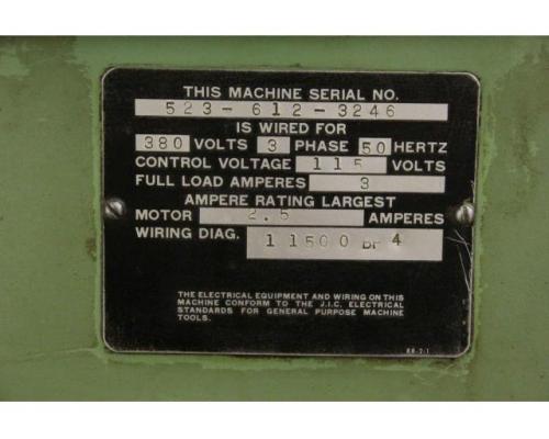 Flachschleifmaschine von Brown & Sharpe – 612 Micromaster - Bild 7