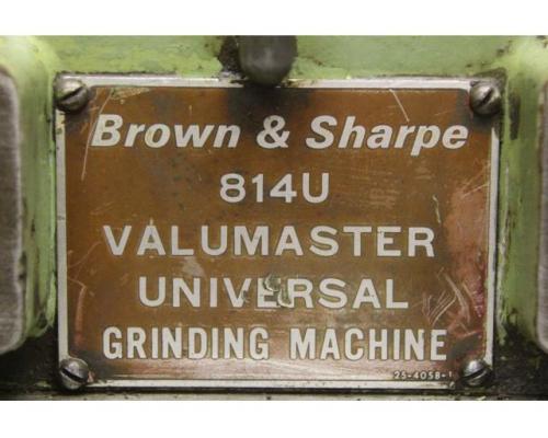 Rundschleifmaschine von Brown & Sharpe – 814U Valuemaster - Bild 15