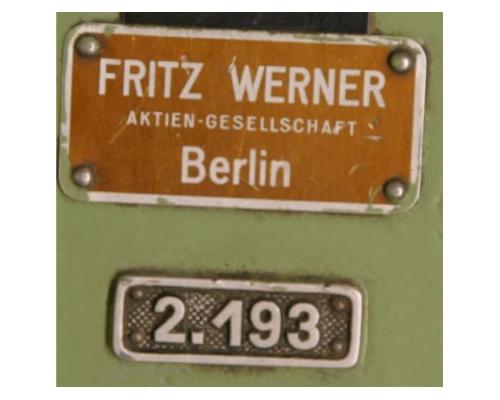 Trennmaschine von Fritz Werner – Durchmeser 180 mm - Bild 8