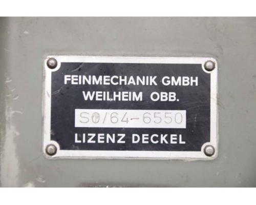 Stichelschleifmaschine von Weilheim Deckel – SO/64-6550 - Bild 5