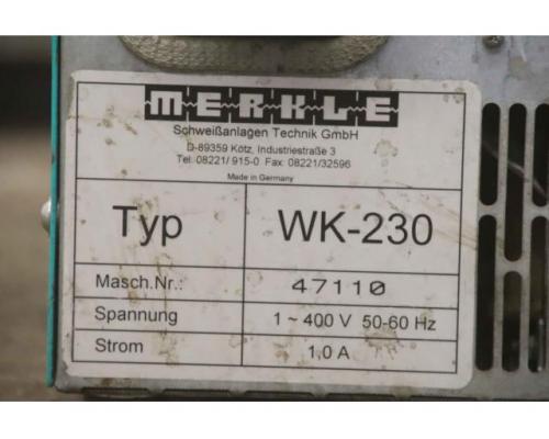 WIG Schweissgerät 240 A von Merkle – TIG 240 DC WK 230 - Bild 15