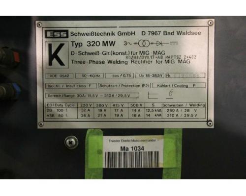 Schutzgasschweißgerät 320 A von ESS – 320 MW - Bild 15