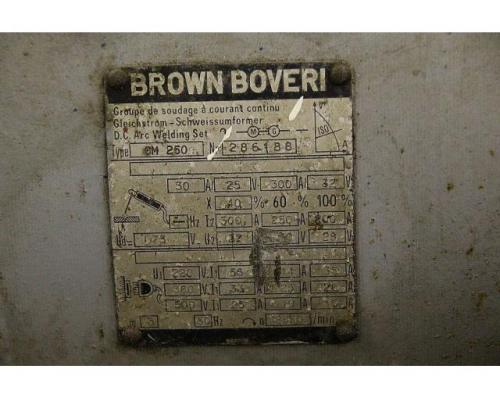 Elektrodenschweißgerät 300 A von Brown Boveri – SM 250 - Bild 10