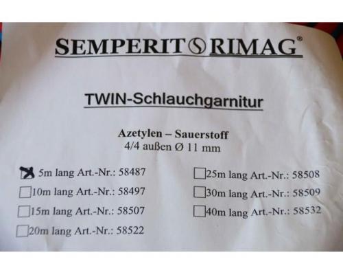 Schlauchgarnitur 5 m von Semperit – Azetylen-Sauerstoff - Bild 4