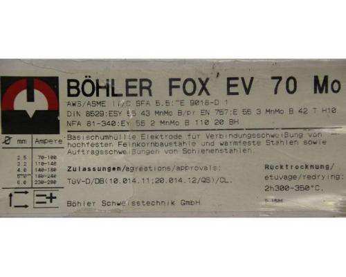 Stabelektroden Schweißelektroden 3,2 x 350 von Böhler – FOX EV 70 Mo - Bild 4