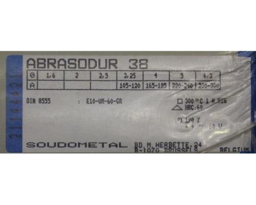 Stabelektroden Schweißelektroden 4,0 x 350 von Soudometal – ABRASODUR 38 - Bild 4