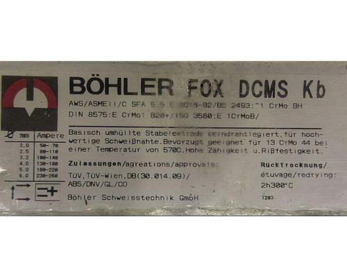Stabelektroden Schweißelektroden 3,2 x 350 von Böhler – FOX DCMS Kb - Bild 4