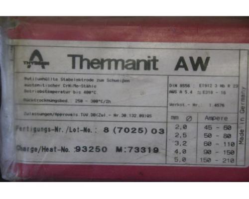 Stabelektroden Schweißelektroden 4,0 x 350 von Thyssen – Thermanit AW - Bild 4