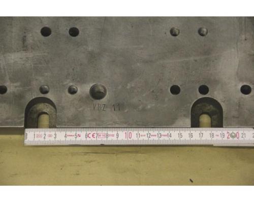 Aufspannplatte mit Bohrungen von Stahl – 395/495/H30 mm - Bild 5