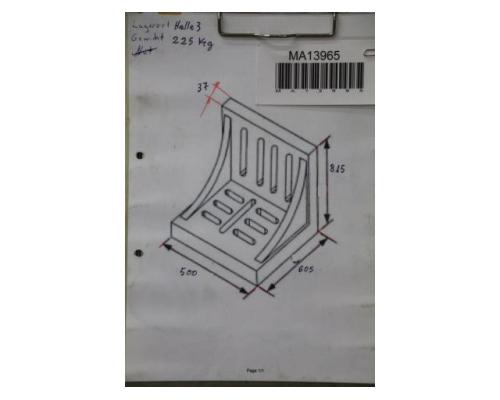 Aufspannwinkel von JFA – 500/605/H815 mm - Bild 4