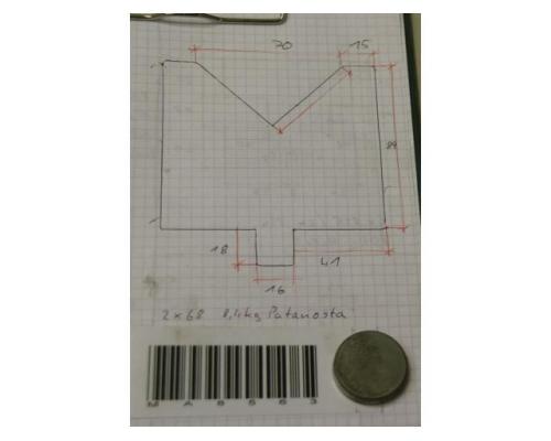 Anreissprisma 2 Stück von Stahl – 70 mm - Bild 4