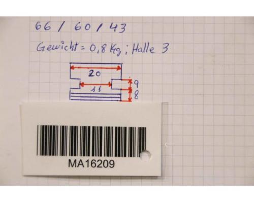 Wechselbacken von unbekannt – Breite 20 mm - Bild 7