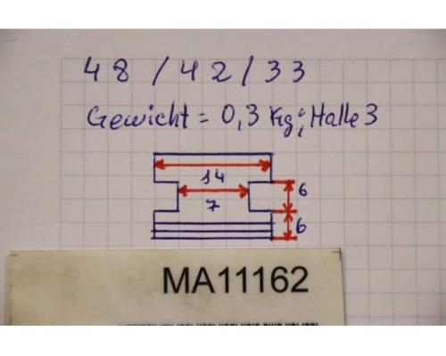 Wechselbacken von unbekannt – Breite 14 mm - Bild 7