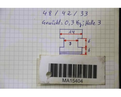 Wechselbacken von unbekannt – Breite 14 mm - Bild 7