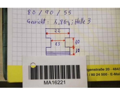 Wechselbacken Vierbackenfutter von unbekannt – Breite 22 mm - Bild 7