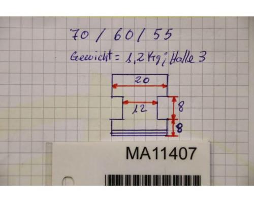 Wechselbacken von unbekannt – Breite 20 mm - Bild 7