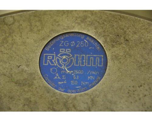 Dreibackenfutter mit Aufspannplatte von Röhm – Ø 250 mm - Bild 4