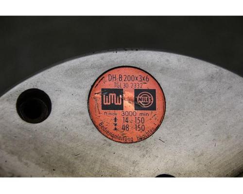 Dreibackenfutter von WMW Niles – Durchmesser 200 mm - Bild 5