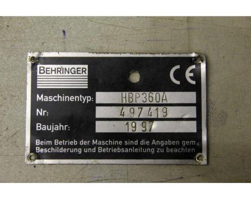 Spannvorrichtung hydraulisch von Behringer – Doppelspannstock HBP 360A - Bild 10