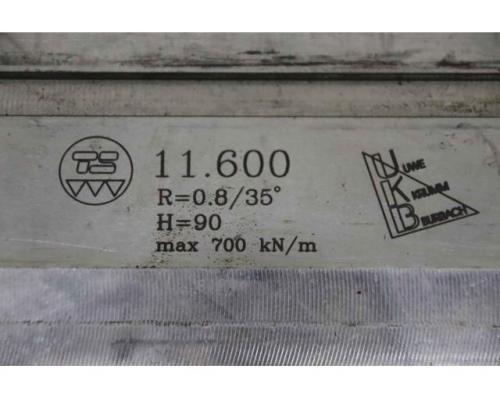 Abkantwerkzeug 26-teilig 10 bis 835 mm von UKB – 11.600 R=0,8/35° H=90 - Bild 4