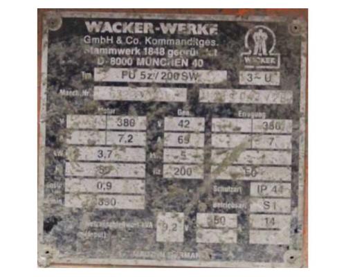 Frequenzumformer, Flaschenrüttler 42 V 200 Hz 5 kW von Wacker – FU-5z/200SW - Bild 4