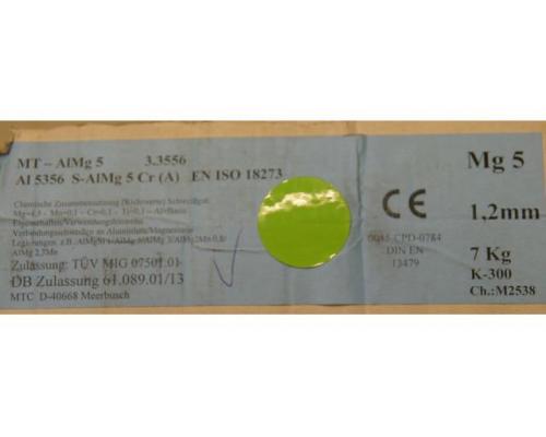 Schweißdraht 1,2 mm netto Gewicht 7 kg von MTC – MT-AlMg5 3.3556 (1,2) - Bild 3