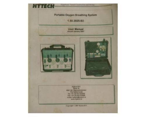 tragbares Sauerstoff-Atemgerät von HYTECH – portable Oxygen Breathing System - Bild 8