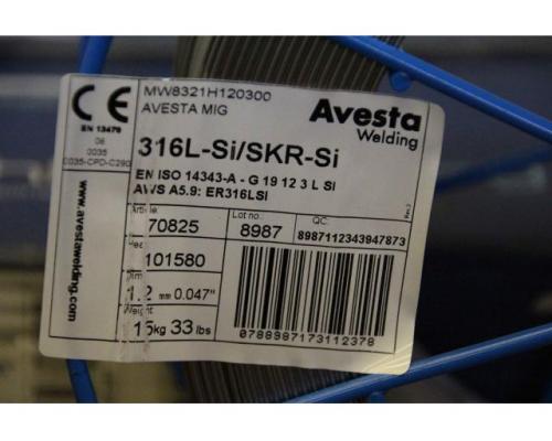 Schweißdraht 1,2 mm Gewicht 15 kg von Avesta – 316L-Si/SKR-Si - Bild 4