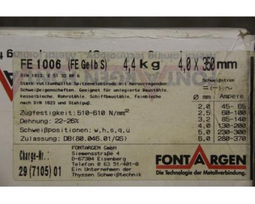 Stabelektroden Schweißelektroden 4,0 x 350 von FONTARGEN – FE 1006 - Bild 4