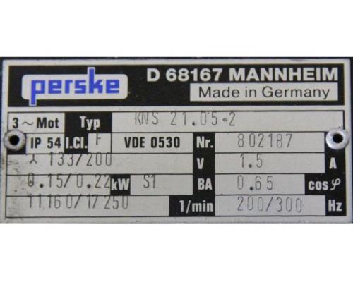 Fräsmotor für Kantenbearbeitungsmaschinen von Perske – KNS 21.05-2 - Bild 12
